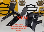 Genuine 98-13 Harley Road Glide Front Fairing Mount & Radio Caddy Bracket Oem. Fixed Price $199.95.