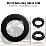 Billet Steering Stem Nut For Suzuki Gsxr 600/750 YZF-R1 ZX6R S1000RR Black. Fixed Price $20.39.