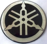 2 X Yamaha Emblem Sticker Original Packaging Black/chrome 40 Mm New. Fixed Price $8.71.