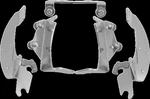 Memphis Shades Batwing Fairing Mounting Hardware For Kawasaki Vulcan 06-15. Fixed Price $149.95.