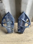 85-05 Kawasaki KLR250 Front Left Right Set Radiator Guard Plastic Panel Cover. Fixed Price $100.00.
