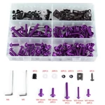 177X Fairing Fender Fastener Kit Body Screws Bolts Washers Motorcycle Purple U5. Fixed Price $23.61.