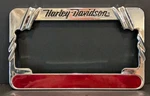 Genuine Harley Davidson Script License Plate Frame - No Mounting Screws. Fixed Price $21.99.