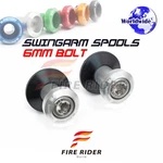 Cnc Spmf Silver M6 Rear Swingarm Spools For MT09 FZ09 Tracer 16 17 18 19 20. Fixed Price $29.51.