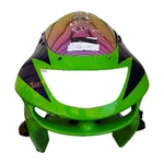 1998 1999 Kawasaki Ninja ZX6 Front Upper Nose Fairing 55028-1365 H10 Damaged. Fixed Price $179.00.
