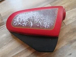 Oem Honda Custom Right Side Cover Frame Red Nice 1979-82 C1. Fixed Price $55.00.