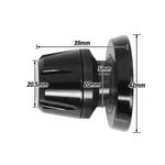 Black L-sonic Cnc M6 Rear Swing Arm Spools For Yzf R7 22 23. Fixed Price $38.31.