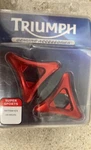 Triumph A9640032 Billet Preload Adjuster Kit, Red. Fixed Price $25.88.
