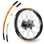 For Honda Crf 250L 13-20 19 Wheel Stickers Rim 21" 18" Dirt Bike P04B Orange. Fixed Price $28.75.