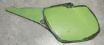 1985 Kawasaki Left Side Cover Number Plate 36001-1279. Fixed Price $65.00.