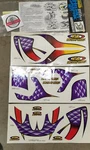 Nos Answer Factory Effex Helmet Graphic Kit V Warp 11-6709 J29. Fixed Price $22.91.