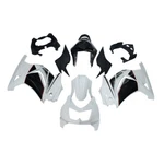 Abs White Black Fairing Kit For Kawasaki Ninja 2008-2012 EX250R 11 Bodywork. Fixed Price $290.95.