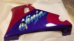 Kawasaki 93 ZX600 Ninja ZX-6 Cowling Lower Lh,violet/rose Oem Nos 55049-5189-13. Fixed Price $999.99.