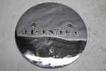 11362-MK7-670 Left Engine Cap Cover Emblem Base 1986 Honda Shadow VT700C. Fixed Price $25.00.