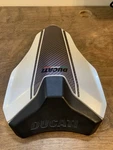 Ducati 848 1098 1198 Genuine Single Seat Cowl Rear Fairing 247.3.307.1A White. Fixed Price $149.99.