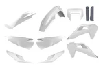 Polisport White, Grey Plastic Kit Fits 20-23 Fe,. Fixed Price $129.95.