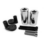 Chrome Frame Slider Crash Protector For Kawasaki 99-00 Zrx 1100 01-05 1200R. Fixed Price $21.59.