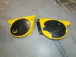 1978-79 Yamaha Right Left Side Number Plates Panels Covers 1979. Fixed Price $176.00.