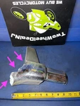 1986-1990 Yamaha Radian YX600 Left Side Plastic Engine Motor Trim Cover Cowl. Fixed Price $34.25.
