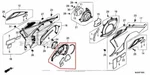 New Oem Honda Right Engine Side Cover Assembly. Fixed Price $99.95.