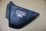 81 82 83 Kawasaki KZ650 Csr Left Side Cover Plastic Black Ebony Oem 36001-1095. Fixed Price $39.95.