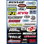 Factory Effex Decal Kit Sponsor 10-68000. Fixed Price $13.99.