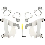 Memphis Shades Trigger-lock Mount Kit For Cafe Fairing Polished MEK2058. Fixed Price $105.38.