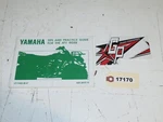 Yamaha 1993 Tips And Practice Guide For The Atv Rider LIT-11626-08-67. Fixed Price $12.95.