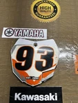 Ufo Ktm Front Number Plate Plastic Cover Planel 2003-2014 125 150 250 350 450. Fixed Price $23.98.