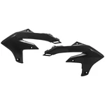 Ufo Black Radiator Shrouds Scoops Pair Yamaha 2024-2026 YZ250FX 2025-2026. Fixed Price $44.78.