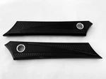 Chrome-e-o All Black Harley Davidson Saddlebag Latch Hinge Covers 2014 Present. Fixed Price $169.99.
