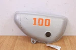 1973 Suzuki TC100 Right Side Cover / Panel Pt# 47111-25610-00N. Fixed Price $49.00.