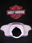 Harley-davidson Street Glide Front Upper Batwing Fairing 57000016. Fixed Price $550.00.