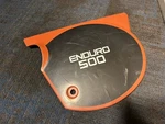 1977 Yamaha XT500 Enduro Ginger Brown Right Side Cover Panel. Fixed Price $155.79.