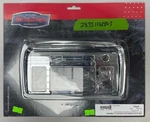 Kuryakyn Tri-line Chrome Stereo Trim Fits 2015 & Later Road Glides With 4.3. Fixed Price $49.99.