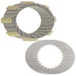 Clutch Friction And Steel Plates For Kawasaki KDX80 1980-1988 / KH125 2000-04. Fixed Price $35.99.