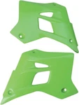 Ufo Radiator Shrouds 05-12 Kx Green Kawasaki KDX200 1995-2008 KA02787026. Fixed Price $53.15.