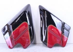 Harley-davidson 2005 Flhtcu Side Covers Ultra Classic Lava Red Black 66619-05BRC. Fixed Price $75.00.