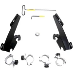 Memphis Shades Batwing - Mounting Kit Black Xl MEB1999. Fixed Price $149.35.