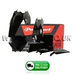 Ktm Exc 125/200/250/300/400/450/525 2005-2007 Black Polisport Plastics Kit. Fixed Price $141.05.