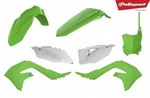 Polisport Set Plastic Mx Green/white Kawasaki Kx 450 F 2019-2023. Fixed Price $120.54.