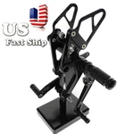 Fxcnc Adjustable Front Rearset Foot Pegs Pedals For XSR700 2015-2018 2017 Black. Fixed Price $116.67.