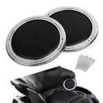 Moto Rear Speaker Mesh Grill Covers For Harley Electra Road Glide Ultra Fltru. Fixed Price $38.98.