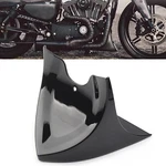 For Harley Touring Dyna Gloss Black Chin Fairing Spoiler Mudguard. Fixed Price $35.48.