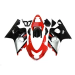 Silver Red Bodywork For GSXR600 GSXR750 Suzuki 2004 2005 Abs Fairing Kit. Fixed Price $459.95.