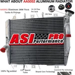 Aluminum Motorcycle Radiator For 1998-2002 Kawasaki Ninja ZX6R ZZR600 2005-2008. Fixed Price $69.95.