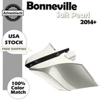 Bonneville Salt Pearl Cvo Stretched Extended Side Cover For Harley Touring 14+. Fixed Price $479.00.