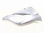 08-09 Kawasaki Concours ZG1400 Left Side Cowling Fairing Body Cover. Fixed Price $47.63.