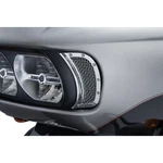 Kuryakyn - 6518 Mesh Headlight Vent Accents, Chrome. Fixed Price $57.99.