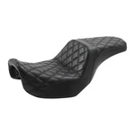 Black Driver Passenger Seat Fit For Harley Dyna Super Glide Street Bob 2006-2017. Fixed Price $180.00.